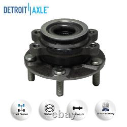 AWD Front Rear Wheel Bearing Hubs for 2008 2009 2010 2011 2012 2013 Nissan Rogue