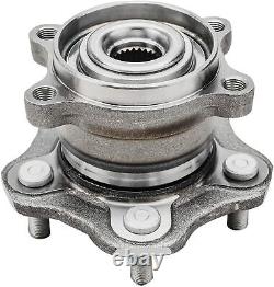 AWD Front Rear Wheel Bearing Hubs for 2008 2009 2010 2011 2012 2013 Nissan Rogue