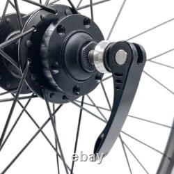 Alex DM18 27.5 Black 9x100 Front 10x135 Rear QR HG type Disc Rim Brake Wheels