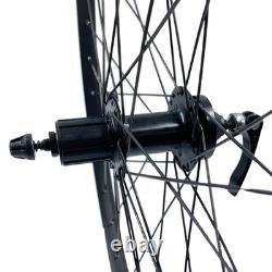 Alex DM18 27.5 Black 9x100 Front 10x135 Rear QR HG type Disc Rim Brake Wheels