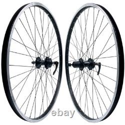 Alex DM18 27.5 Black 9x100 Front 10x135 Rear QR HG type Disc Rim Brake Wheels