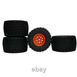 Aluminum Front/Rear Wheel withTires for Tamiya CW-01 Lunch Box Chassis 1/10 RC Car