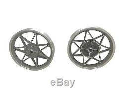 Aluminum Mag Wheels Set Harley-Davidson Sportster XLH XLCH Front Rear Henry Abe