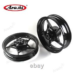 Arashi Front Rear Wheel Rim + Brake Disc Rotor For Kawasaki Z400 /ABS 2018-2023
