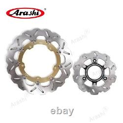 Arashi Front Rear Wheel Rim + Brake Disc Rotor For Kawasaki Z400 /ABS 2018-2023