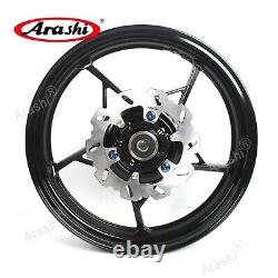 Arashi Front Rear Wheel Rim + Brake Disc Rotor For Kawasaki Z400 /ABS 2018-2023