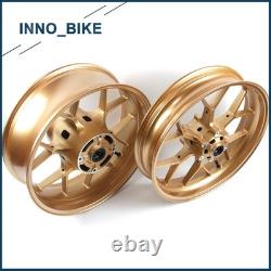 Arashi Front Rear Wheels Rims with Brake Disc Rotors For Honda CBR1000RR 2004 2005