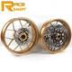 Arashi Tubeless Front Rear Wheels Rims Brake Rotors For Honda CBR600RR 2007-2017