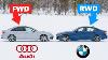 Audi Fwd Vs Bmw Rwd The Ultimate Test On Snow