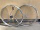 BICYCLE FAT WHEELSET 26 x 3.0 (63MM) x 36H COASTER BRAKE CHROME POLISHED BIKES