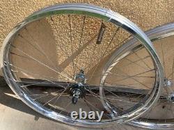 BICYCLE FAT WHEELSET 26 x 3.0 (63MM) x 36H COASTER BRAKE CHROME POLISHED BIKES