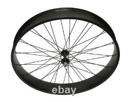 BLACK Bicycle Fat Wheel 26 x 80mm X 36H Front Rear Coaster FOR 26 X4.0 Bike