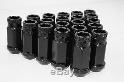 BMW Spacers 5x120 (2) 12mm (2) 15mm with Racing Lug Nuts and Stud Conversion