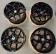 BMW X5 X6 X5M X6M 2007-2019 21 OEM Wheel Rim Black SET of 4 Fronts & Rears