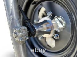 BVC Big Wheel Kit for Honda XR650L 7/8 Bar Mount Red Front Fender 26x9-12 Tire