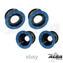 Banshee 350 Warrior 350 Front Rear Wheels Beadlock 10x5 8x8 Alba Racing BL 41