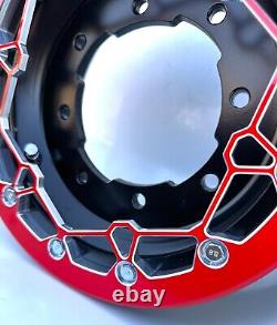 Banshee Warrior 350 Front Rear Wheels Beadlock 10x5 10x8 Crusher Alba BR41