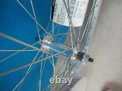 Bicycle Wheelset 27 x 1-1/4 Safety Fit Older Road Bikes Schwinn & Others New