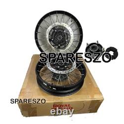 Black Olive Tubeless Spoked Wheels Fit For Royal Enfield Himalayan 450