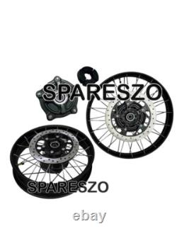 Black Olive Tubeless Spoked Wheels Fit For Royal Enfield Himalayan 450
