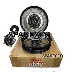 Black Olive Tubeless Spoked Wheels Fit For Royal Enfield Himalayan 450