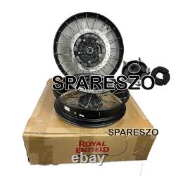 Black Olive Tubeless Spoked Wheels Fit For Royal Enfield Himalayan 450