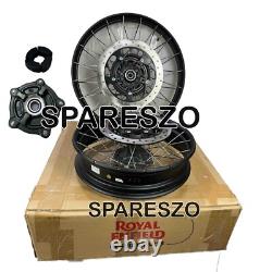 Black Olive Tubeless Spoked Wheels Fit For Royal Enfield Himalayan 450
