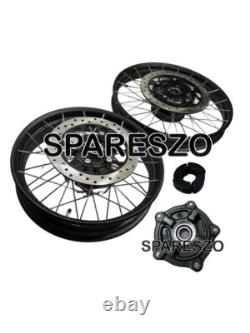 Black Olive Tubeless Spoked Wheels Fit For Royal Enfield Himalayan 450
