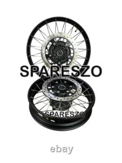 Black Olive Tubeless Spoked Wheels Fit For Royal Enfield Himalayan 450