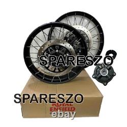 Black Olive Tubeless Spoked Wheels Fit For Royal Enfield Himalayan 450