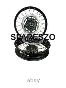Black Olive Tubeless Spoked Wheels Fit For Royal Enfield Himalayan 450