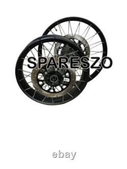 Black Olive Tubeless Spoked Wheels Fit For Royal Enfield Himalayan 450