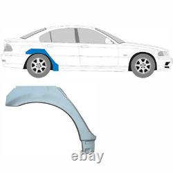 Bmw E46 3 1998-2005 Rear Wheel Arch Repair Panel Rear Wing / Set Of 2 / Pair