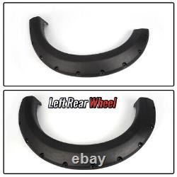 Bolt-On Pocket Rivet Fender Flares Fit For 04-08 F150 07-08 Mark LT Styleside