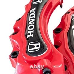 Brake Caliper Covers for Honda and Acura Front Rear Wheels Accessories Kit SET G