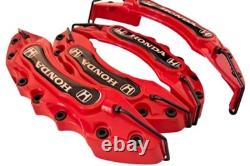 Brake Caliper Covers for Honda and Acura Front Rear Wheels Accessories Kit SET G