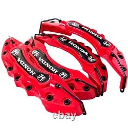 Brake Caliper Covers for Honda and Acura Front Rear Wheels Accessories Kit SET G