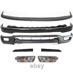 Bumper Kit For 2001-2004 Tacoma Base DLX Pre Runner S-Runner Front 7pc