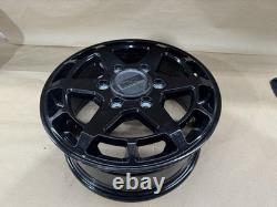 CAN AM MAVERICK R MAX BASE WHEEL FRONT OR REAR 16x7 BLACK WHEEL 2025-2026 (1)