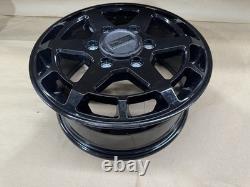 CAN AM MAVERICK R MAX BASE WHEEL FRONT OR REAR 16x7 BLACK WHEEL 2025-2026 (1)