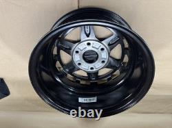 CAN AM MAVERICK R MAX BASE WHEEL FRONT OR REAR 16x7 BLACK WHEEL 2025-2026 (1)