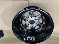 CAN AM MAVERICK R MAX BASE WHEEL FRONT OR REAR 16x7 BLACK WHEEL 2025-2026 (1)