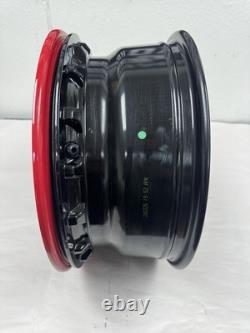 CAN AM MAVERICK R WHEEL FRONT OR REAR 16x7 BLACK/RED BEADLOCK 1 MILES 2025 (1)