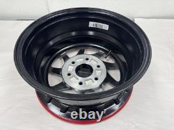 CAN AM MAVERICK R WHEEL FRONT OR REAR 16x7 BLACK/RED BEADLOCK 1 MILES 2025 (1)