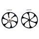 CDHPOWER 26 Alum Mag Wheels Set Rims 100x135MM & 36T Sprocket-Motorized Bicycle