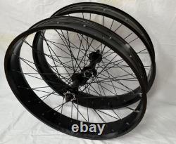 CDH 26x 4 Fat Tire Rimset Wheelset Heavy Duty 12G Spokes Beach Cruiser Wheel
