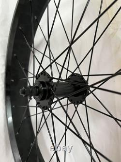 CDH 26x 4 Fat Tire Rimset Wheelset Heavy Duty 12G Spokes Beach Cruiser Wheel