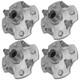 Caltric Wheel Hubs For Honda Pionner 1000-5 SXS1000M5 2017-2019 21 Front/Rear