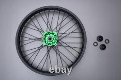 Complete Enduro Front + Rear Wheels Rims KAWASAKI KXF 450 2011-2018 21/18