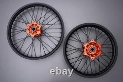 Complete Enduro Front + Rear Wheels Rims KTM SX 150 2015-2022 21/18